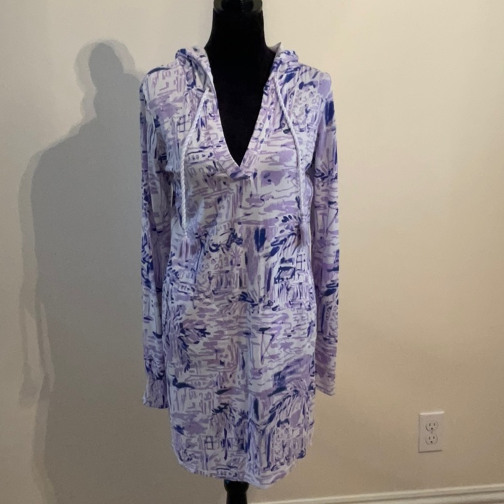 Lily Pulitzer Purple Beach Dress